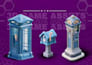 create low poly 3d game assets for unity and unreal engine